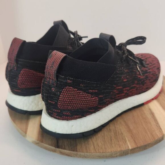 adidas PureBoost RBL 'Black Scarlet' CM8309 Mens Size 11 - Picture 4 of 11